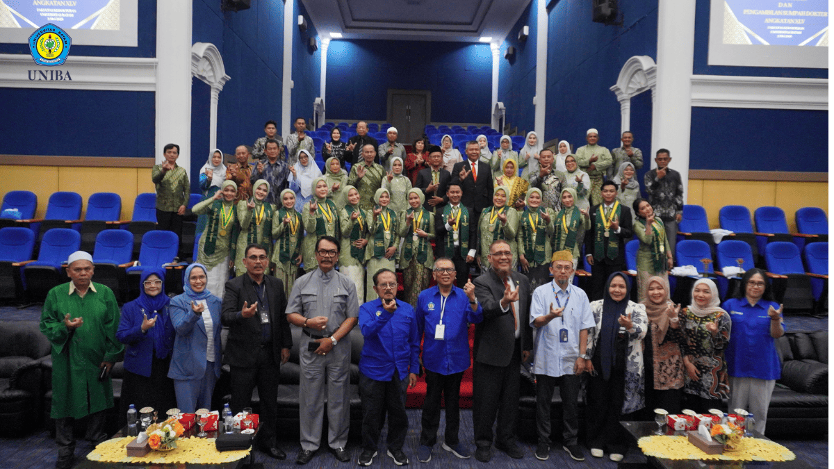 UNIVERSITAS BATAM GELAR SUMPAH DOKTER ANGAKATAN XLV